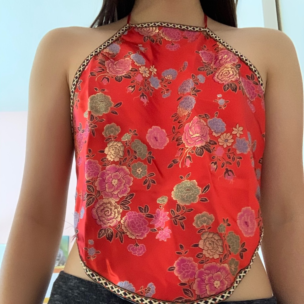 Oriental Halter Top